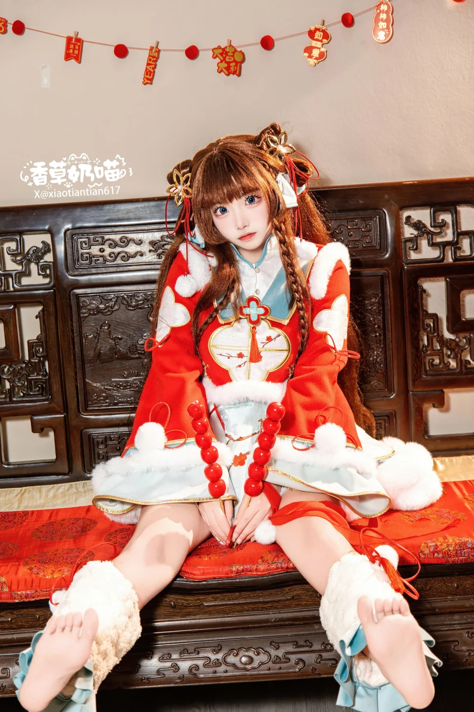 香草奶喵 - No.002 日进斗金 [108P,15V-1.30GB] tg@simisebaisi 【丝足阁】029.webp